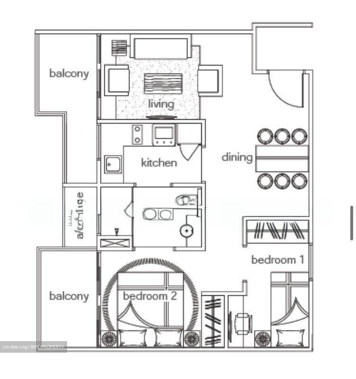 Leville iSuites (D15), Apartment #618881971